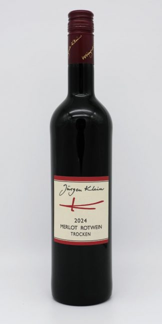 <br>Nr. A5 -- 2024er Merxheimer Römerberg Merlot Qualitätswein trocken 0,75l<br>